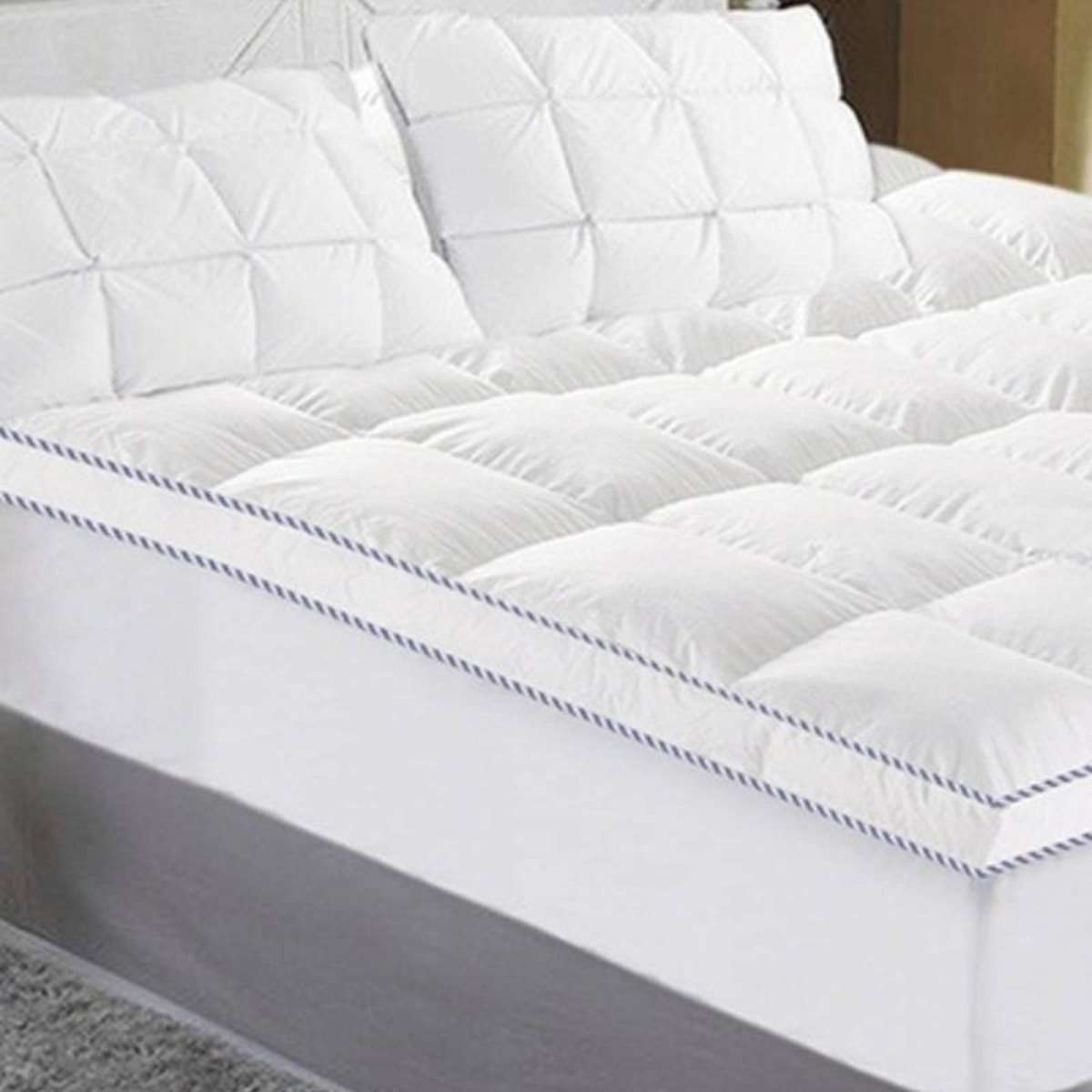 Ramesses Luxury Bamboo 1000GSM Mattress Topper Queen Woolworths