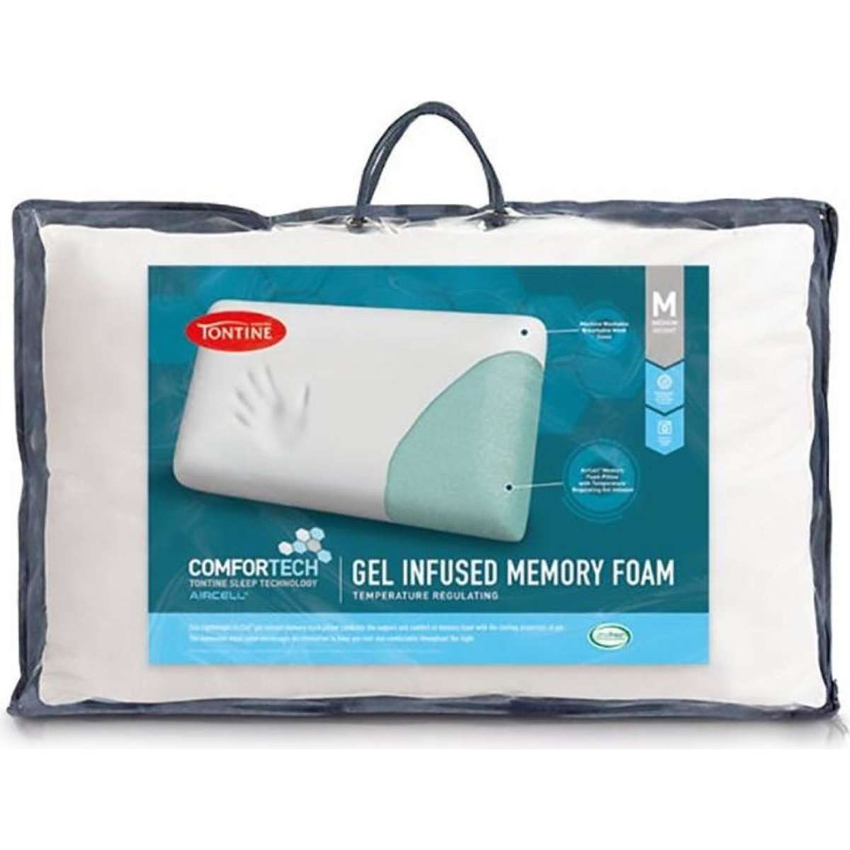 Tontine Comfortech Gel Infused Memory Foam Pillow | Woolworths