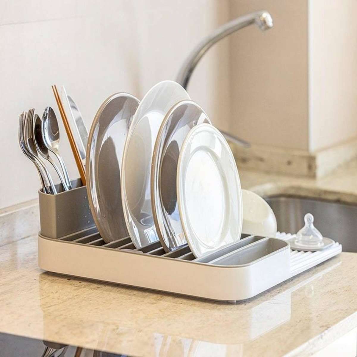 Vigar Rengo Dish & Cutlery Drainer Set Woolworths