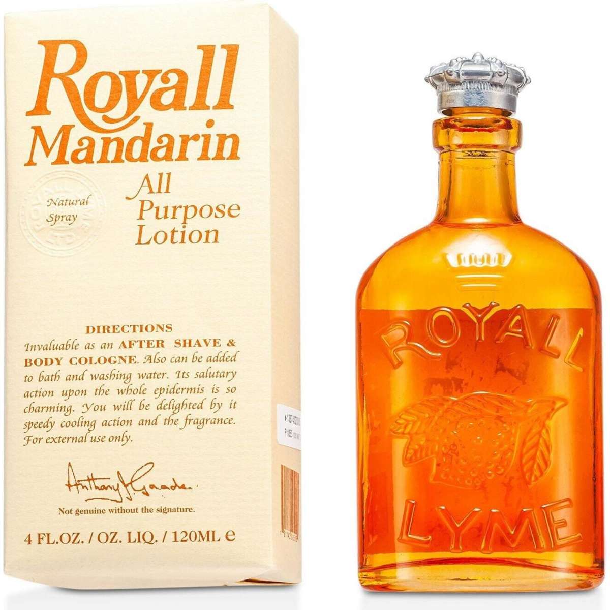 Royall Fragrances Royall Mandarin All Purpose Lotion Spray 120ml/4oz