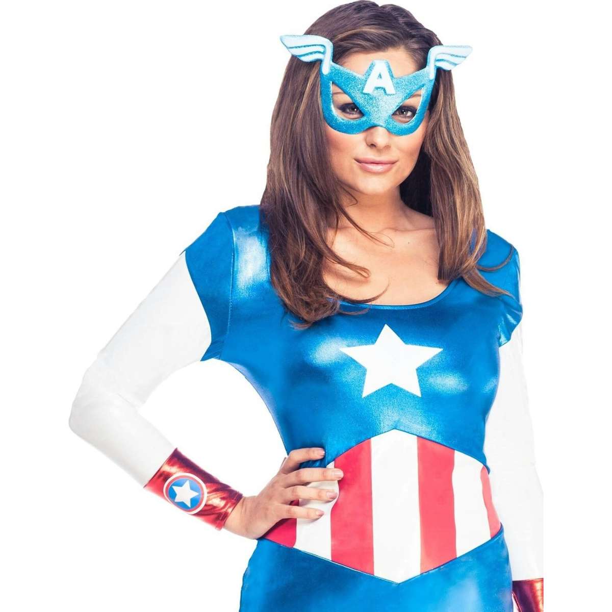 Marvel American Dream Sexy Womens Dress Up Costume Size M Woolworths