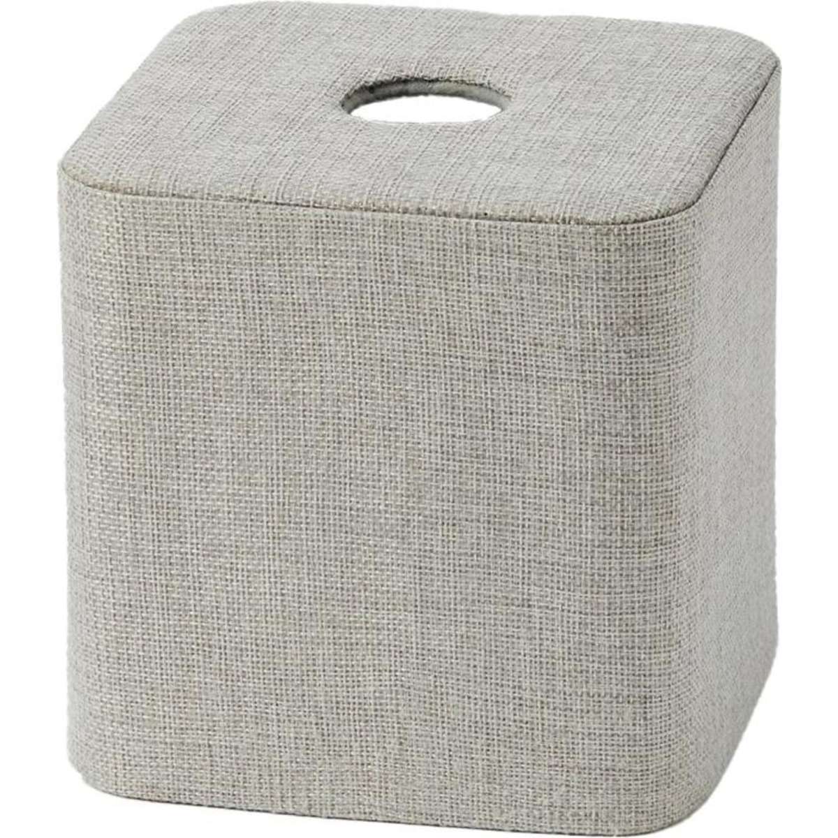 Pilbeam Living Aura Square Tissue Box Holder Grey Woolworths