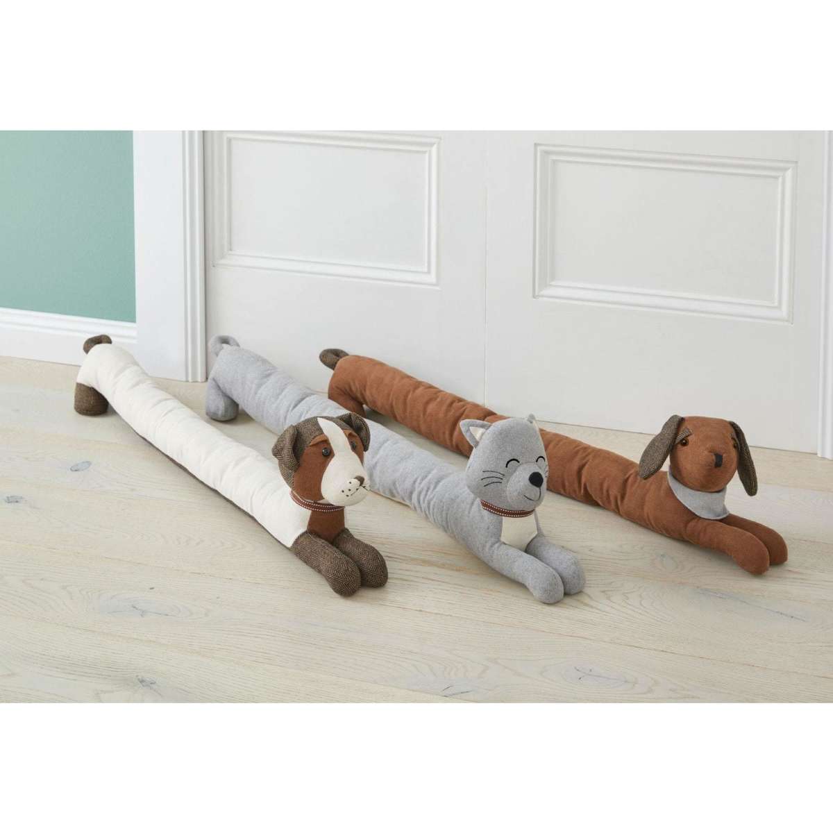 Pilbeam Living Nemo The Cat Plush Fabric Draught Stopper Tube Woolworths