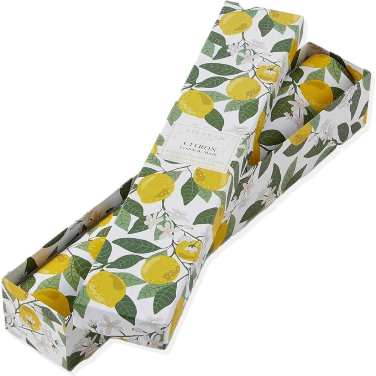 Pilbeam Living Citron Scented Drawer Liners Lemon & Musk 6pc Woolworths