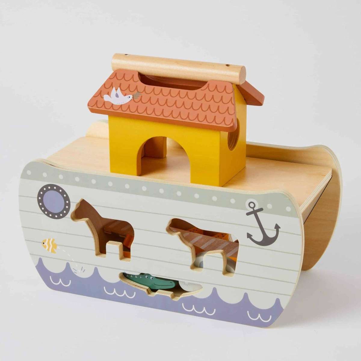 Zookabee Noah's Ark Shape Sorter Interactive Kids Educational Toy 18m