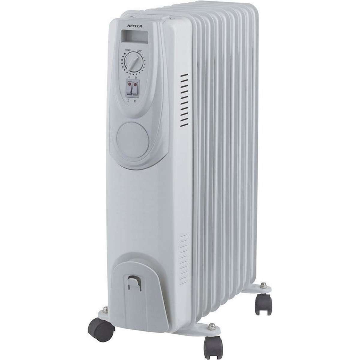 Heller 9 Fin Oil Heater w/Thermostat Control 2000W 1EA | Woolworths