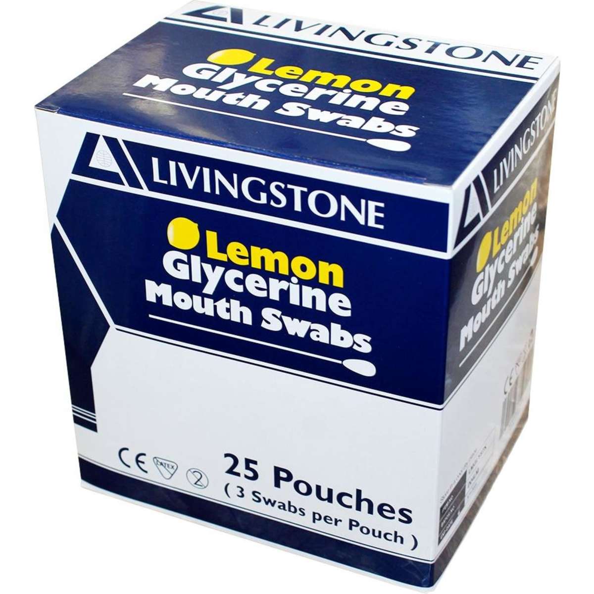 Livingstone Lemon Glycerine Mouth Swabs x703 Woolworths