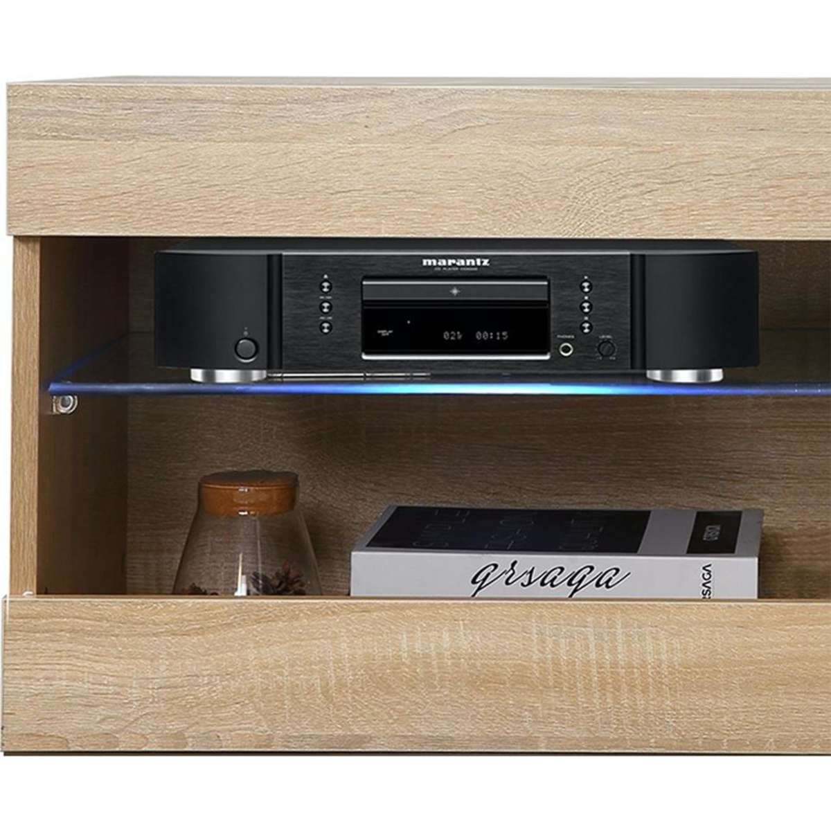 Levede LED Entertainment Center TV Stand Game Media Storage 55