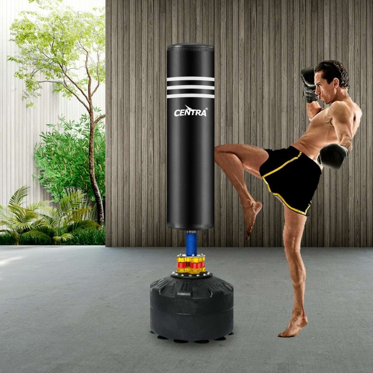 Centra Boxing Punching Bag Free Standing Speed Bag Dummy UFC Kick