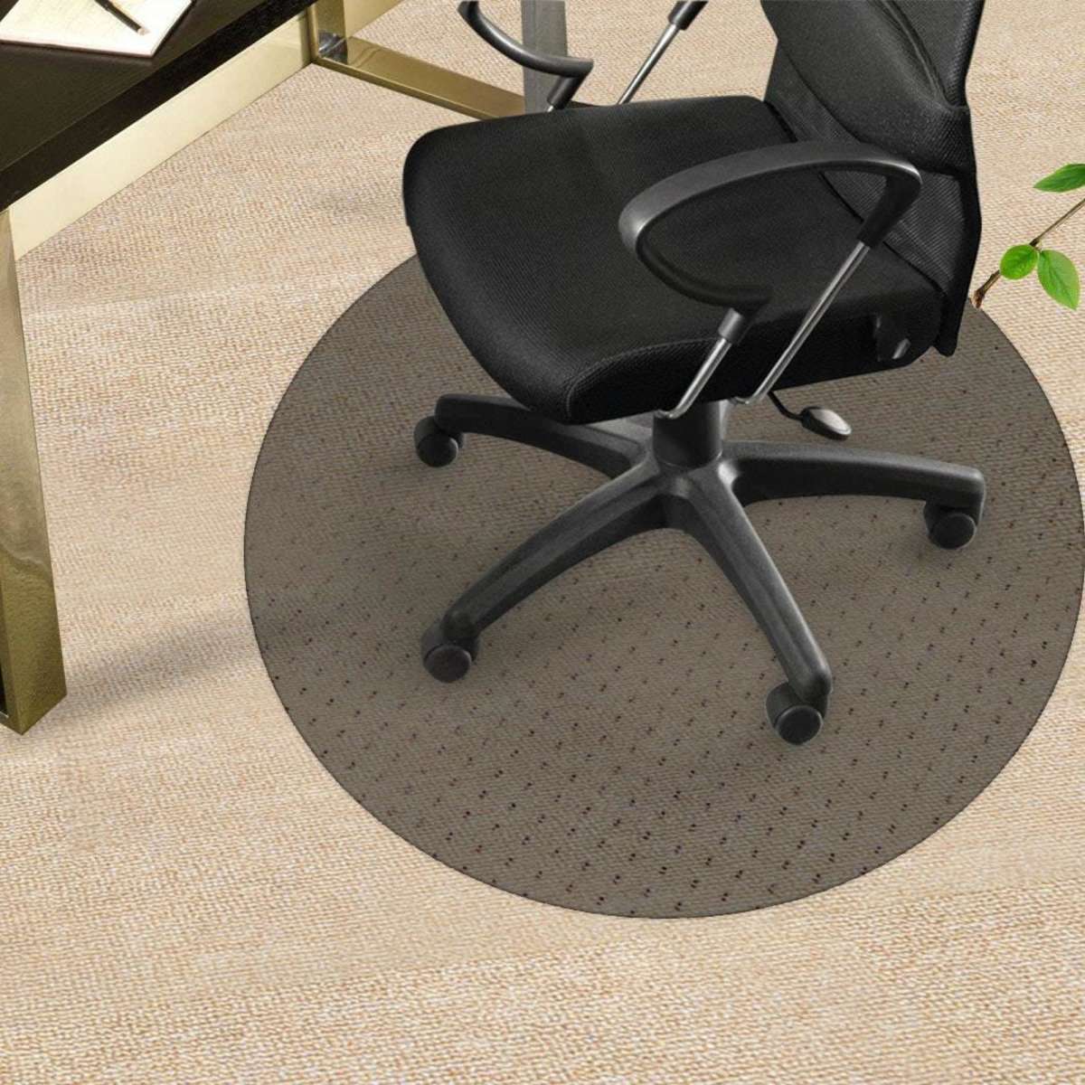 Marlow Chair Mat Round Carpet Protectors PVC Home Office Computer Mats