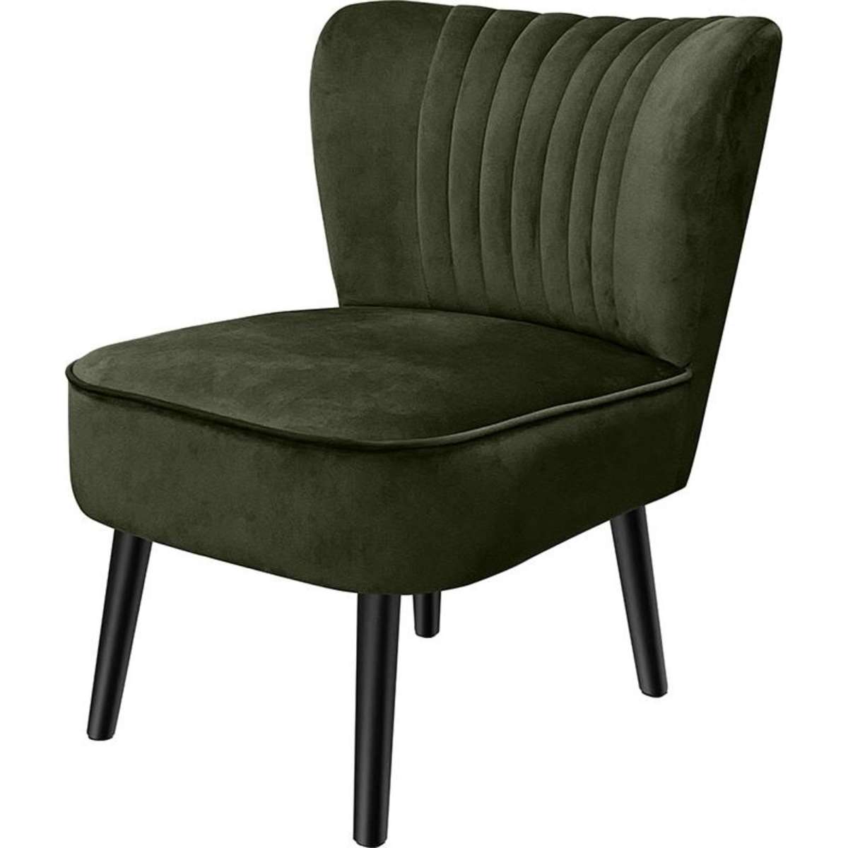 Levede Accent Chair Velvet Sofa Single Seater Lounge Shell Scallop Home