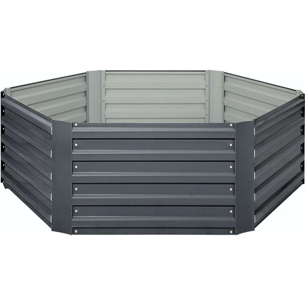 Lambu 2x Garden Bed Planter Raised Coated Steel Veggie Beds Hexagon ...