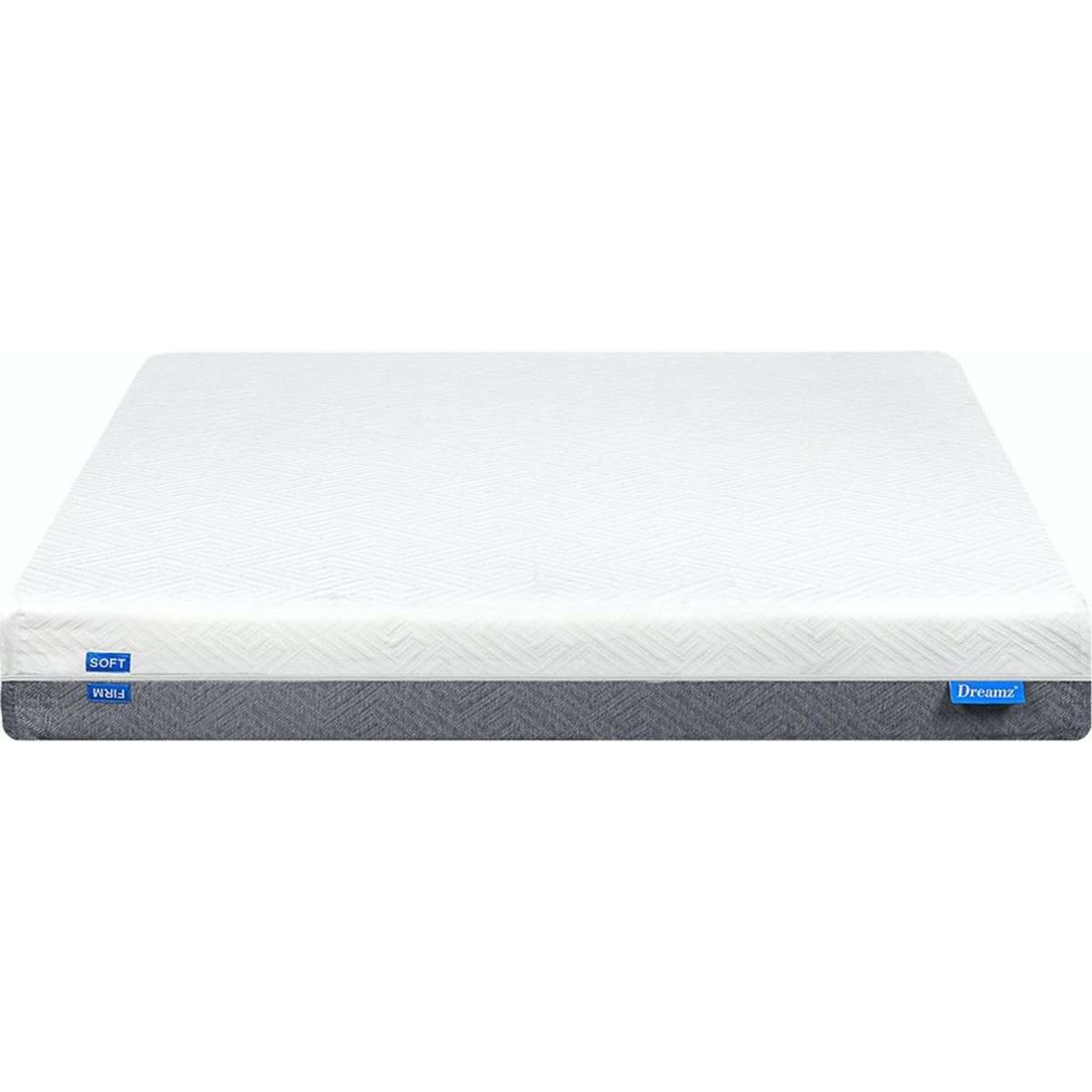 DreamZ Memory Foam Mattress Doublesided Egg Crate HD Foam Soft 15cm