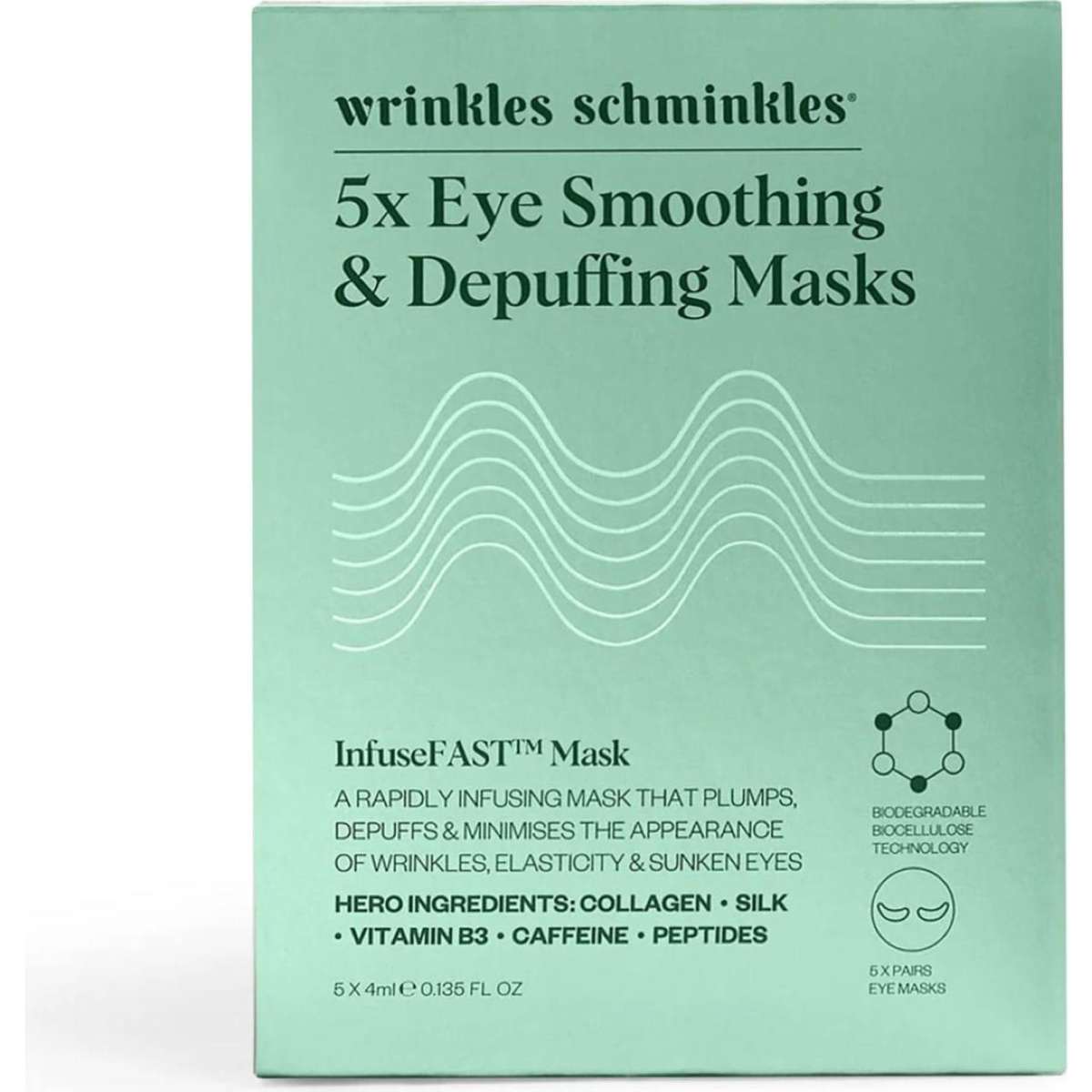 Wrinkles Schminkles Eye Smoothing & Depuffing Masks 56g Woolworths