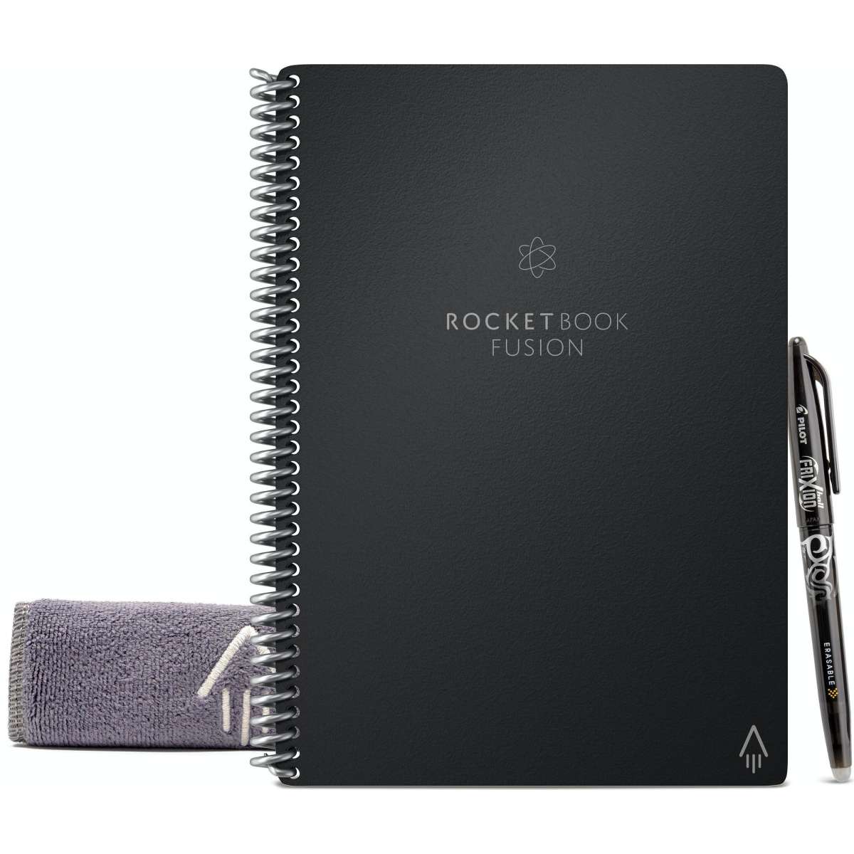 Rocketbook Fusion Reusable Organiser Notebook Black A5 Executive+ Pen ...