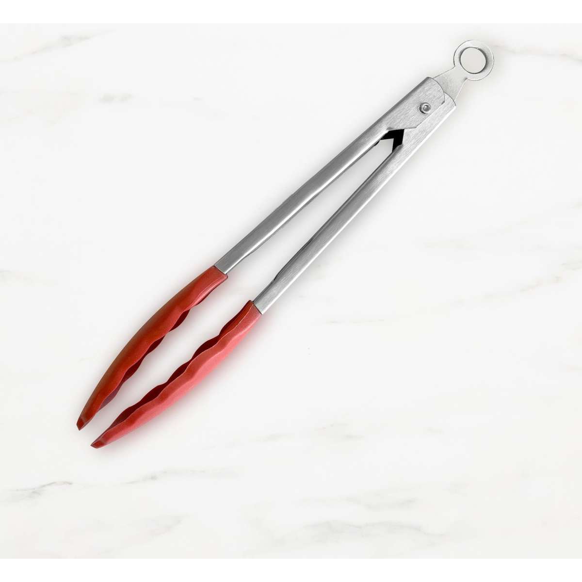 Kitchen Pro Oslo Silicone Tongs 23cm Red Woolworths