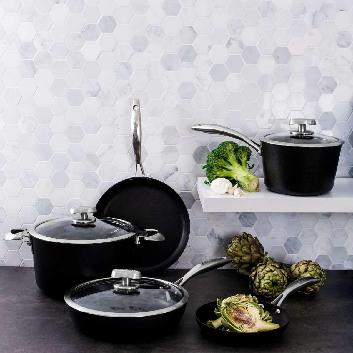 Scanpan Pro IQ Non Stick Frypan 32cm Woolworths