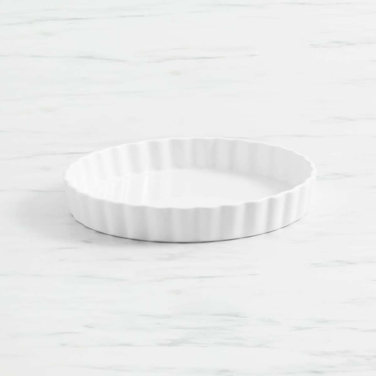Salisbury & Co Classic Quiche Dish 27cm White Woolworths