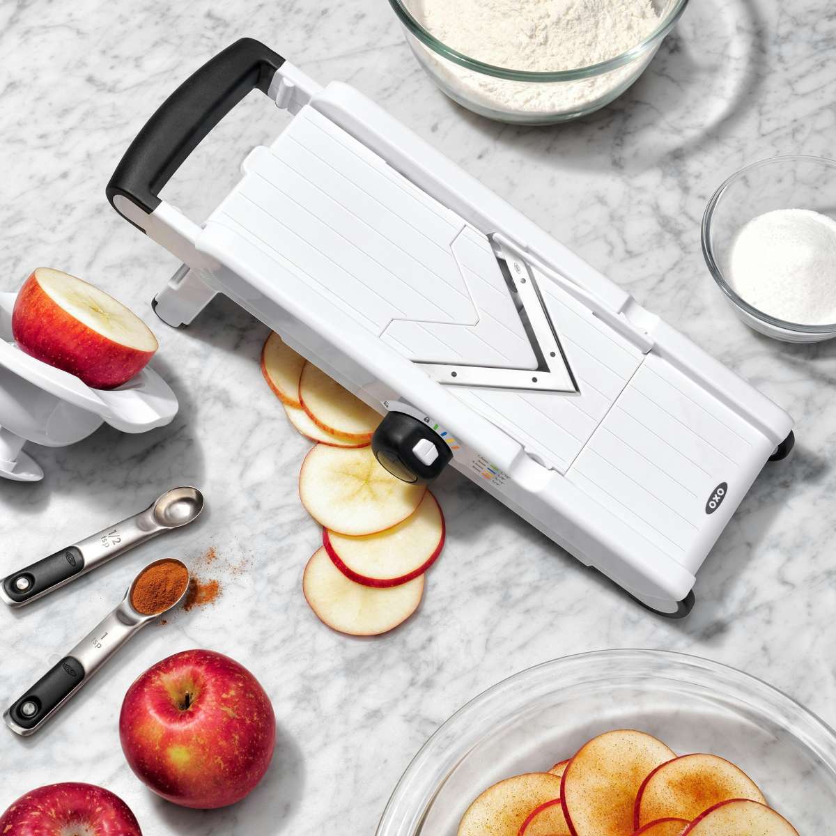 OXO Good Grips VBlade Mandoline Slicer White Woolworths