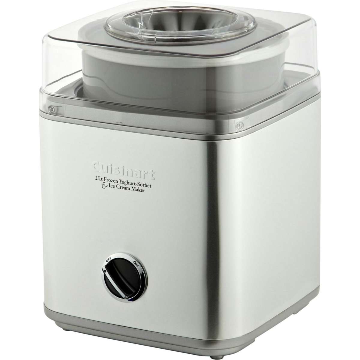 Cuisinart ice cream & top frozen yoghurt maker 2l