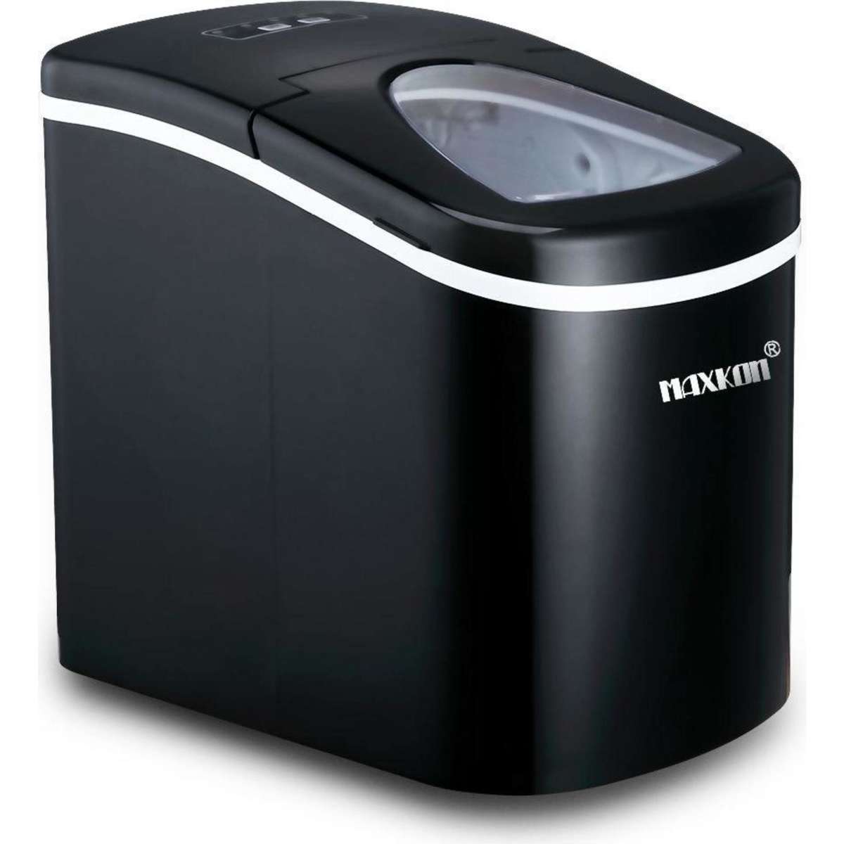 Maxkon Portable Ice Maker Machine Black Coated 2.4 L Woolworths