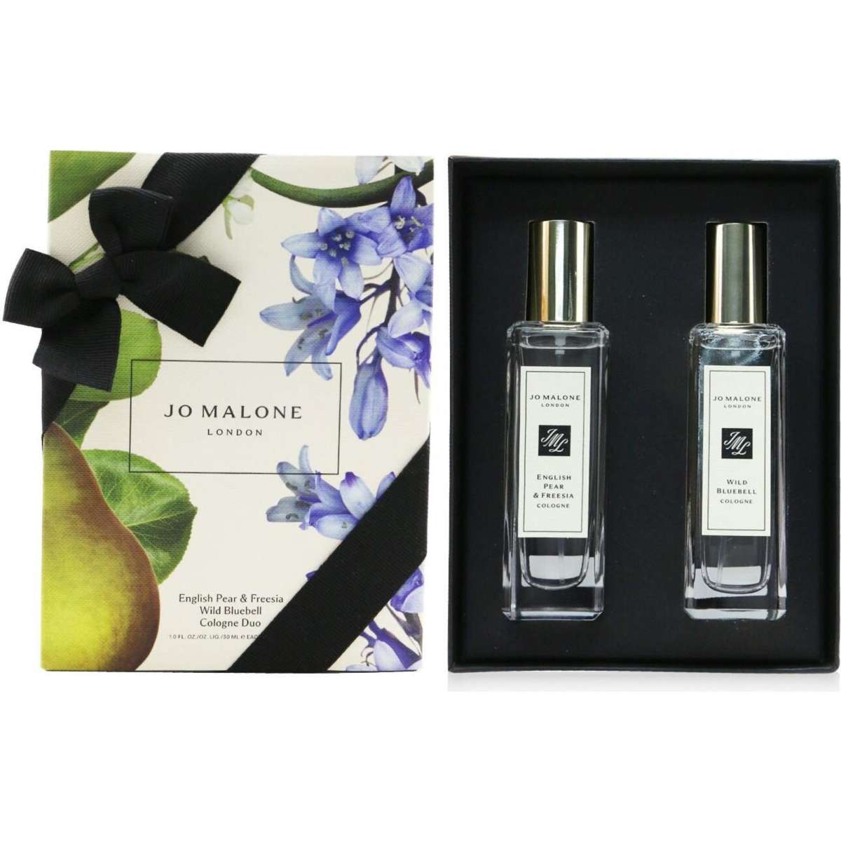 Jo Malone Cologne Duo: English Pear & Freesia + Wild Bluebell 2x30ml ...