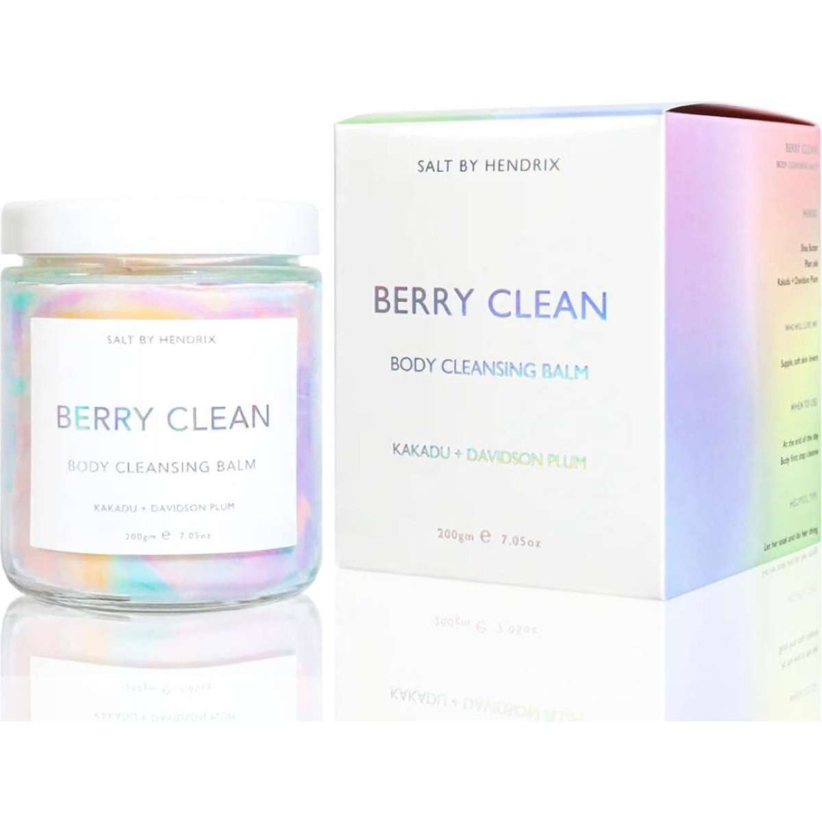Salt By Hendrix Berry Clean Body Cleansing Balm 200g Woolworths