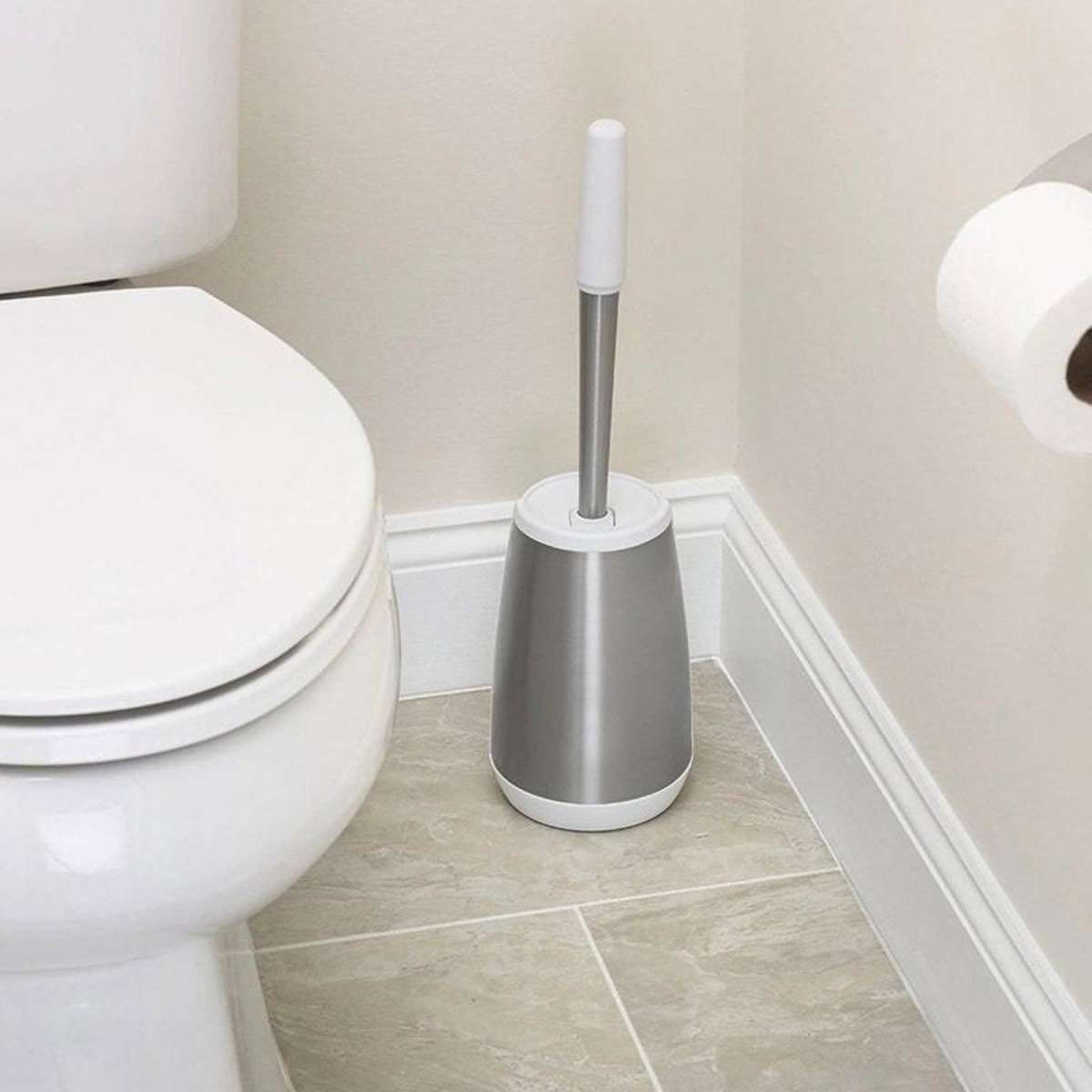 Polder Swivel Toilet Brush Caddy Woolworths