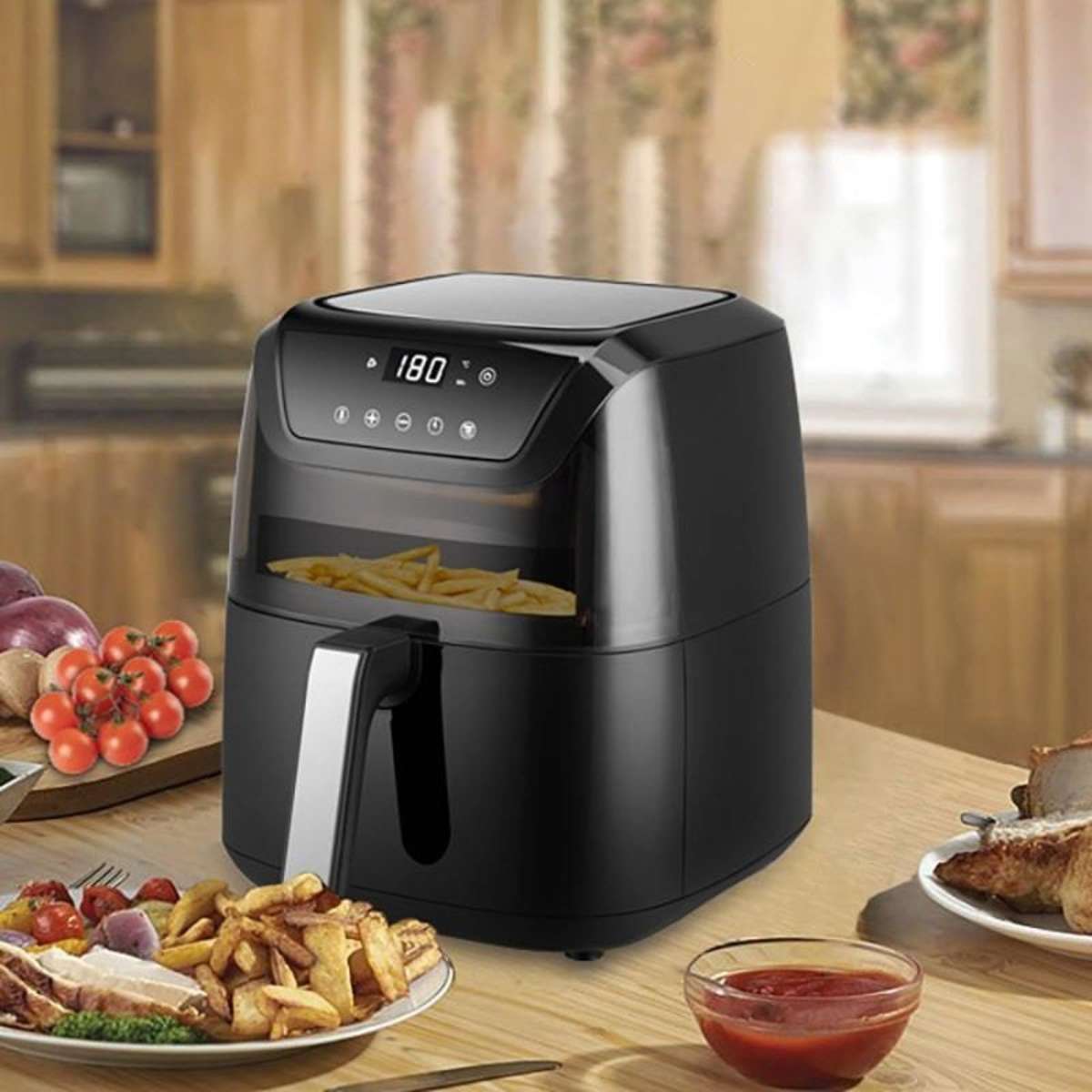 Healthy Choice 8L 1700W Digital Air Fryer with Viewing Window | Woolworths