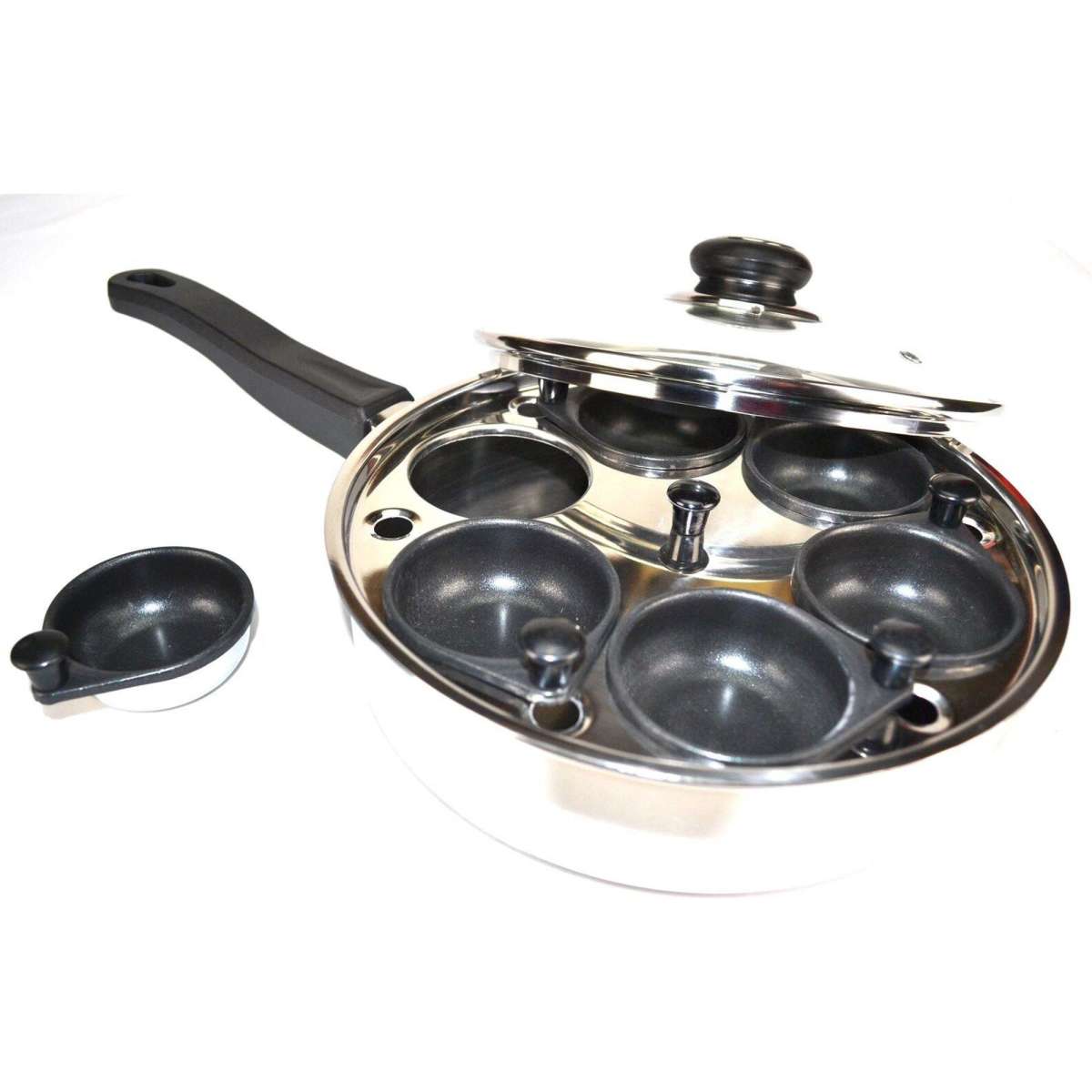 Avanti 6 Cup Stainless Steel Egg Poacher Woolworths