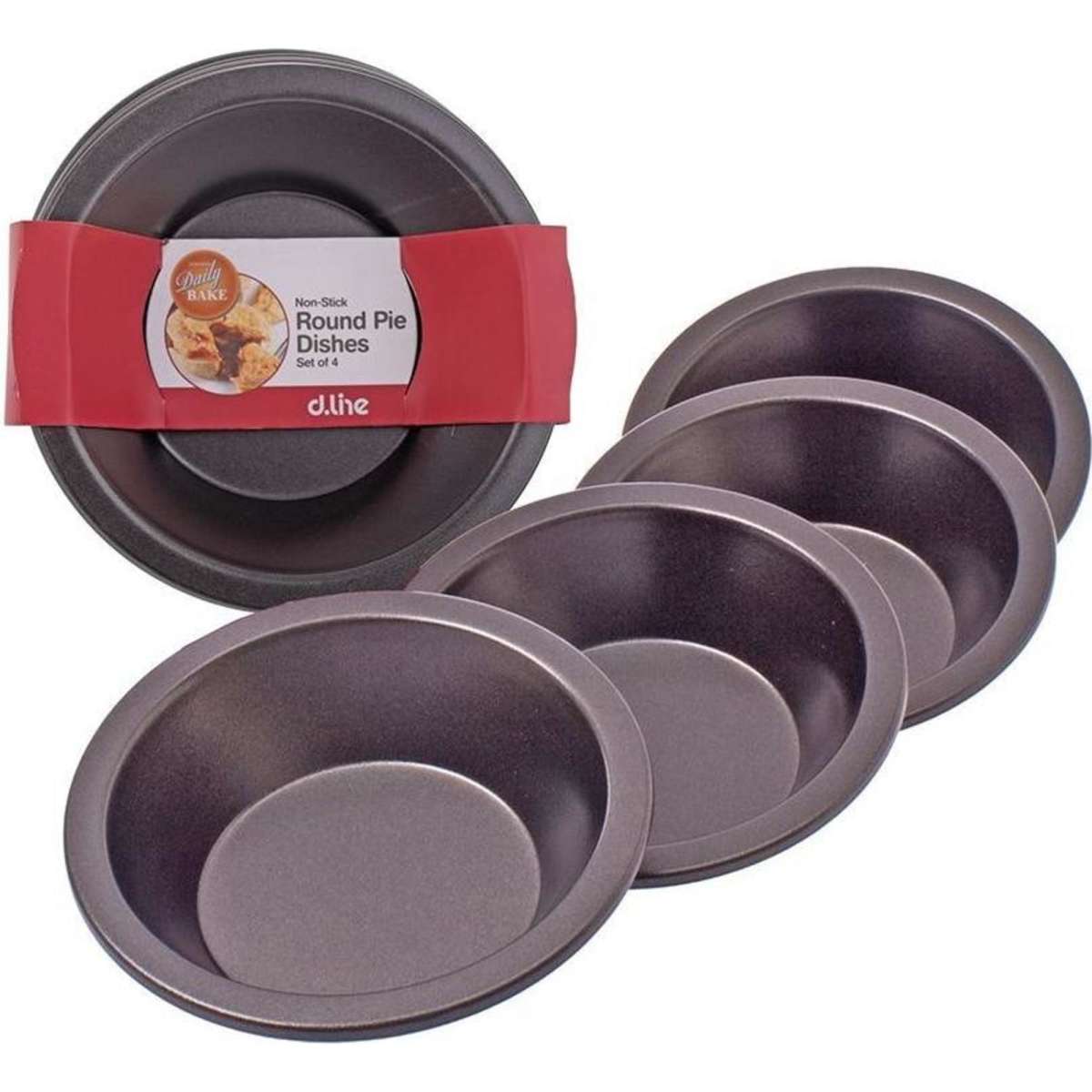 Individual pie outlet tins