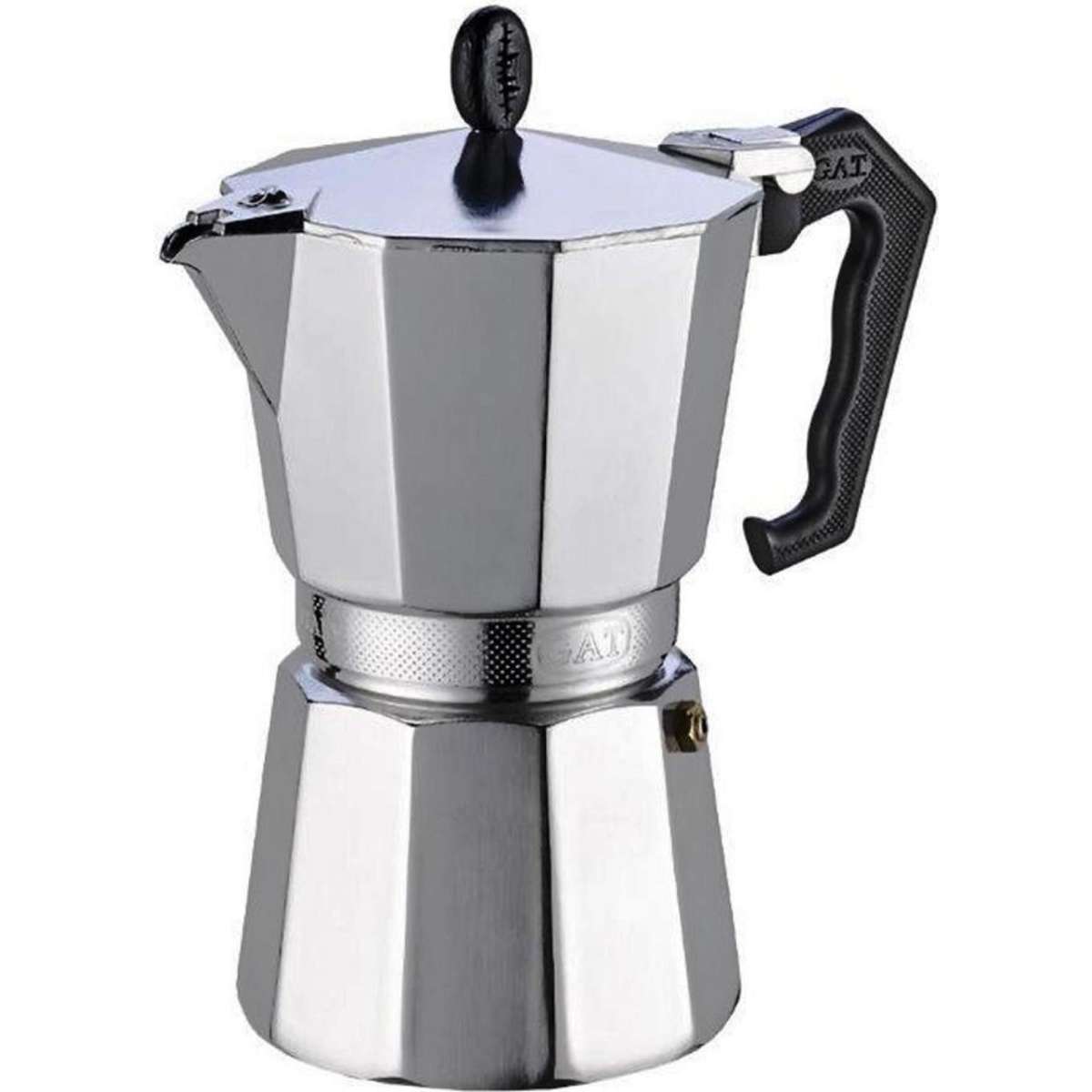 Gat Espresso Coffee Maker Aluminium Percolator 12 Cup Woolworths
