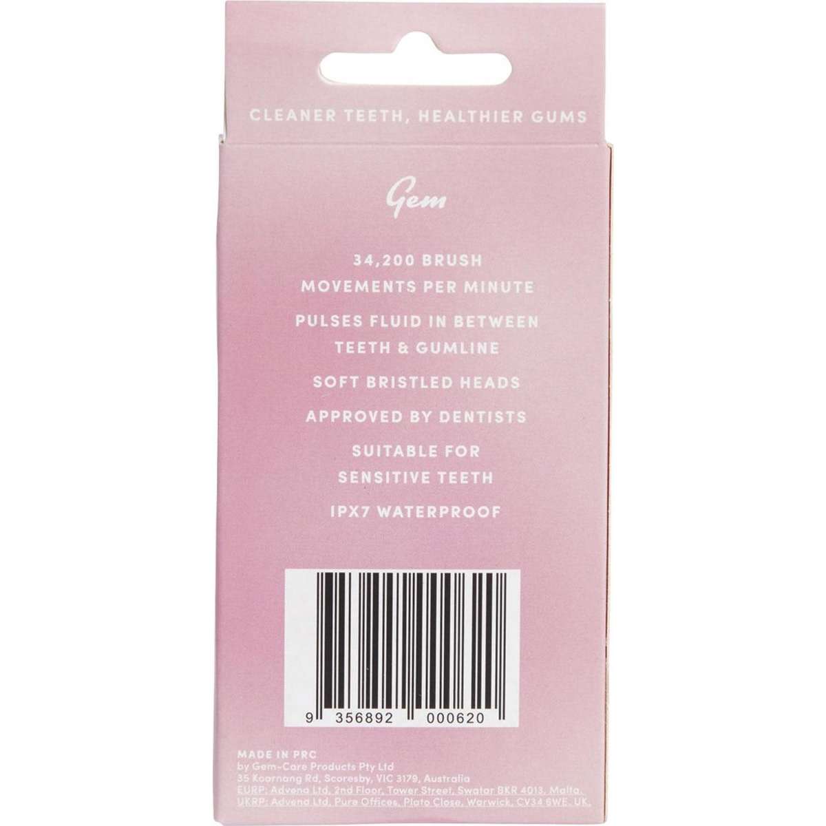 Gem Electric Toothbrush Replacement Heads Coconut 2pack Woolworths gem-electric-toothbrush-replacement-heads-coconut-2pack-woolworths