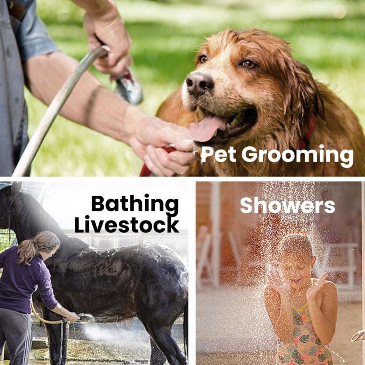 Thermomate Portable Gas Outdoor Camping Hot Water Heater System, with 12V Pump, Shower Head