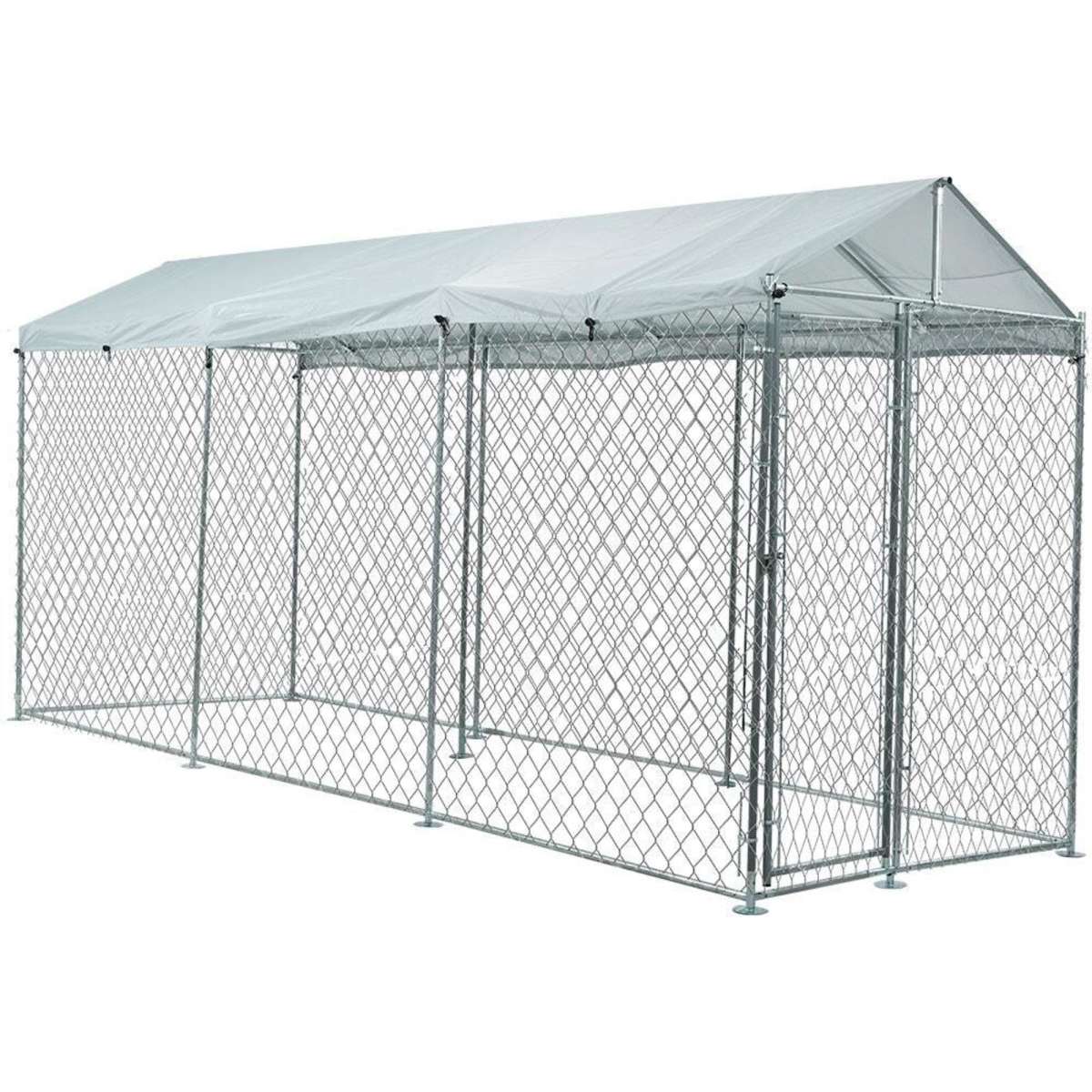 Akc chain outlet link outdoor kennel