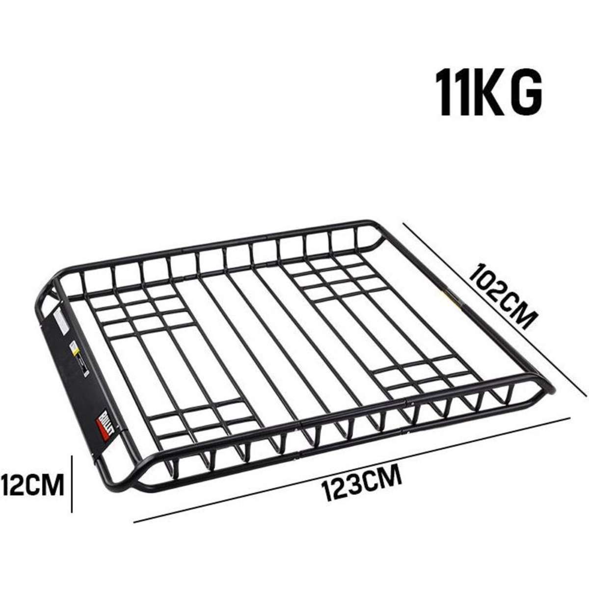 Bullet Pro Universal Roof Rack Basket Car Luggage Carrier Steel Cage