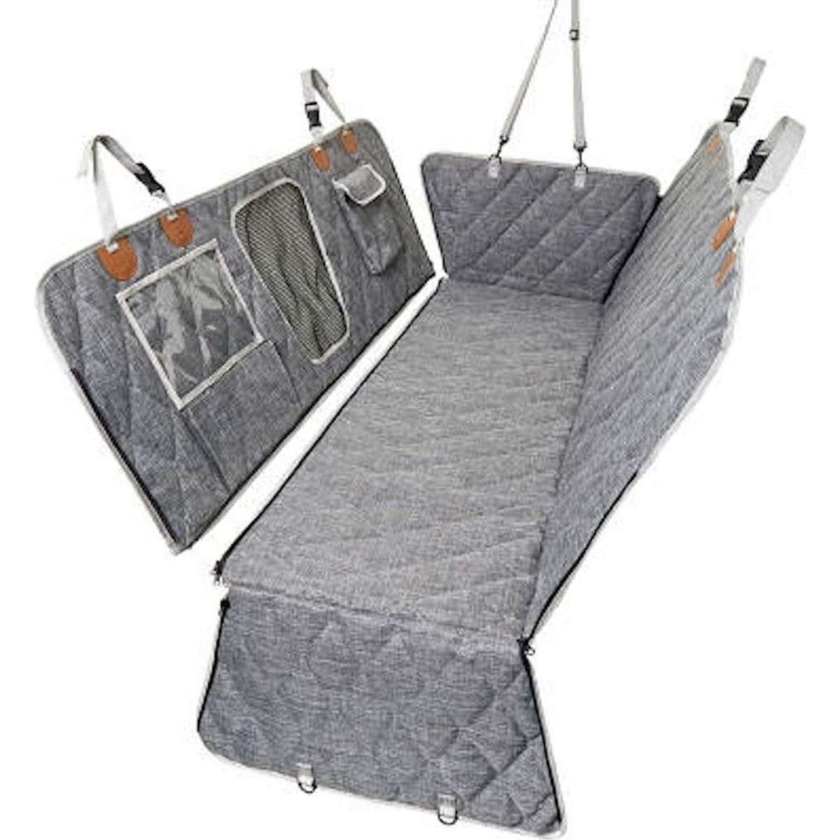 Aussie Land Waterproof Heavy Duty Pet Car Seat Cover Hammock Style