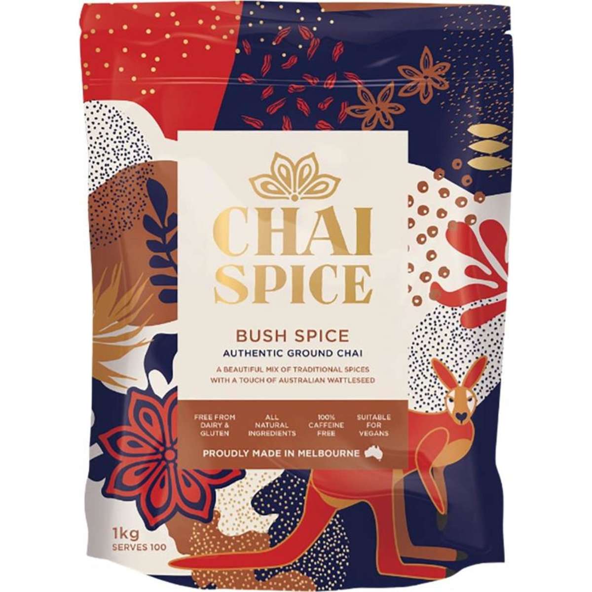 Chai Spice Bush Spice Blend Hot Tea Drink Ground 1kg Woolworths