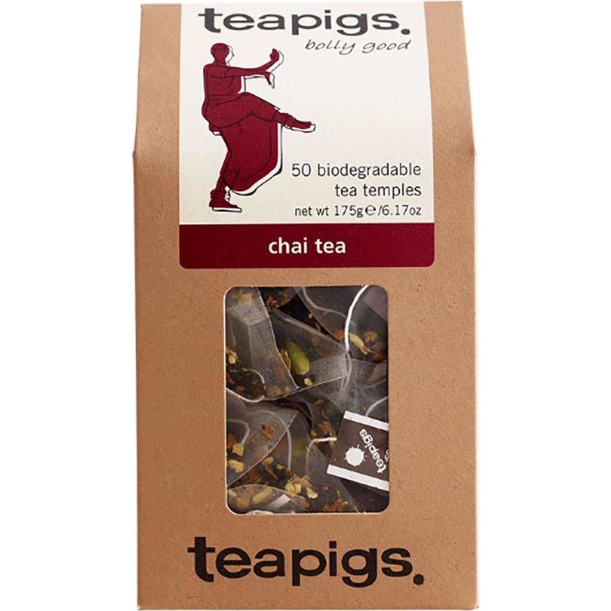 Teapigs Chai Tea Drink/Beverage Temples/Tea Bags 50pc | Woolworths