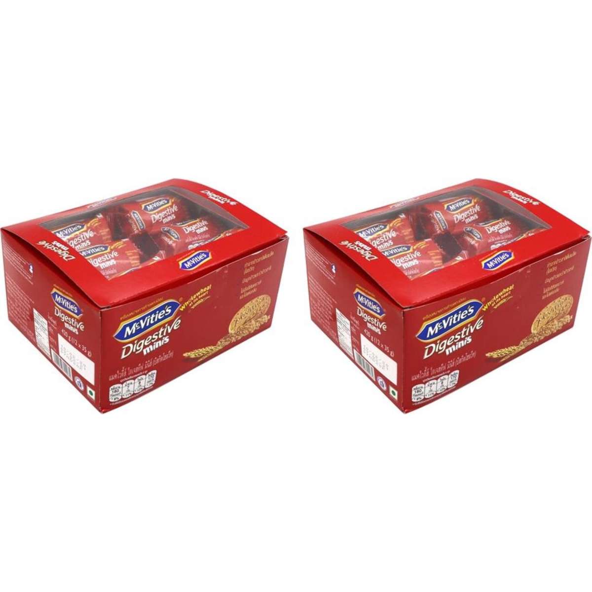 McVities Digestives Mini Biscuits Packets 2x 12PK 32.5g 1EA Woolworths