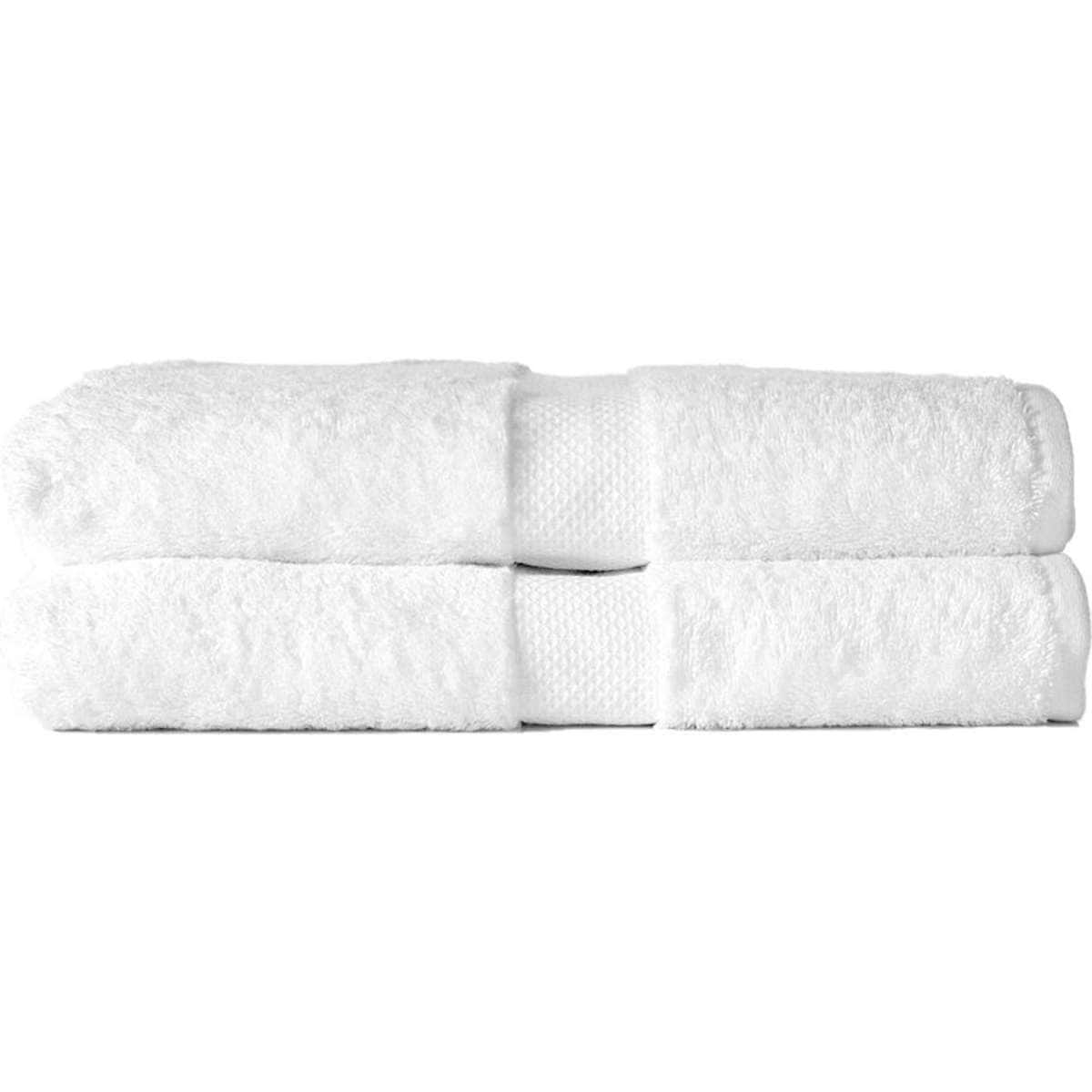 Canningvale Royal Splendour Bath Sheet Set White 2pc Woolworths