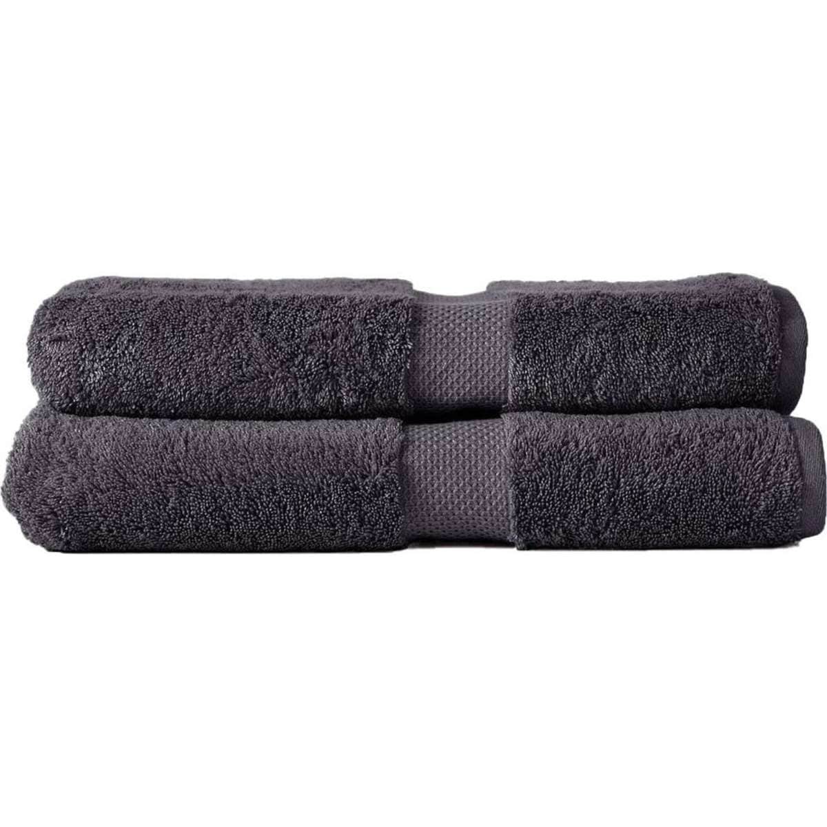 Canningvale Royal Splendour Bath Sheet Set Slate 2pc Woolworths