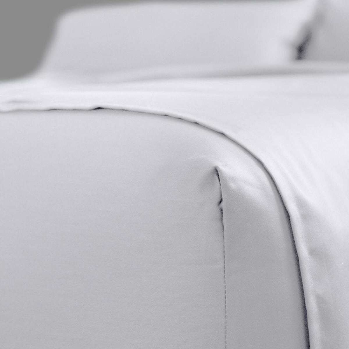 Canningvale Queen Bed Palazzo Royale Fitted Sheet Set White 1000TC