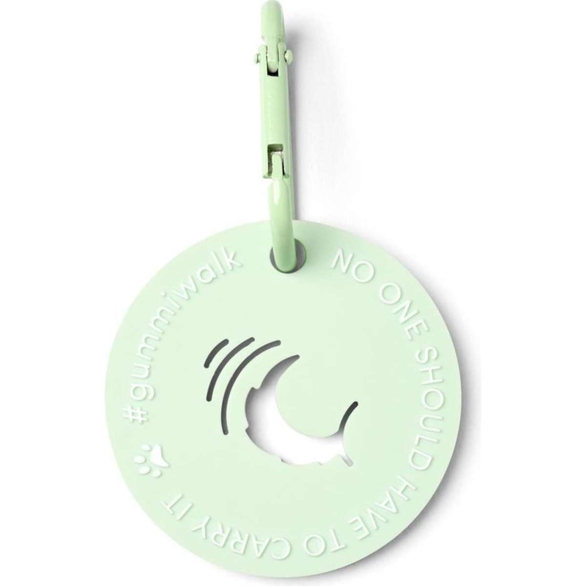 Gummi Dog Poo Bag Clip/Holder Carrier Storage Mint 2PK Woolworths