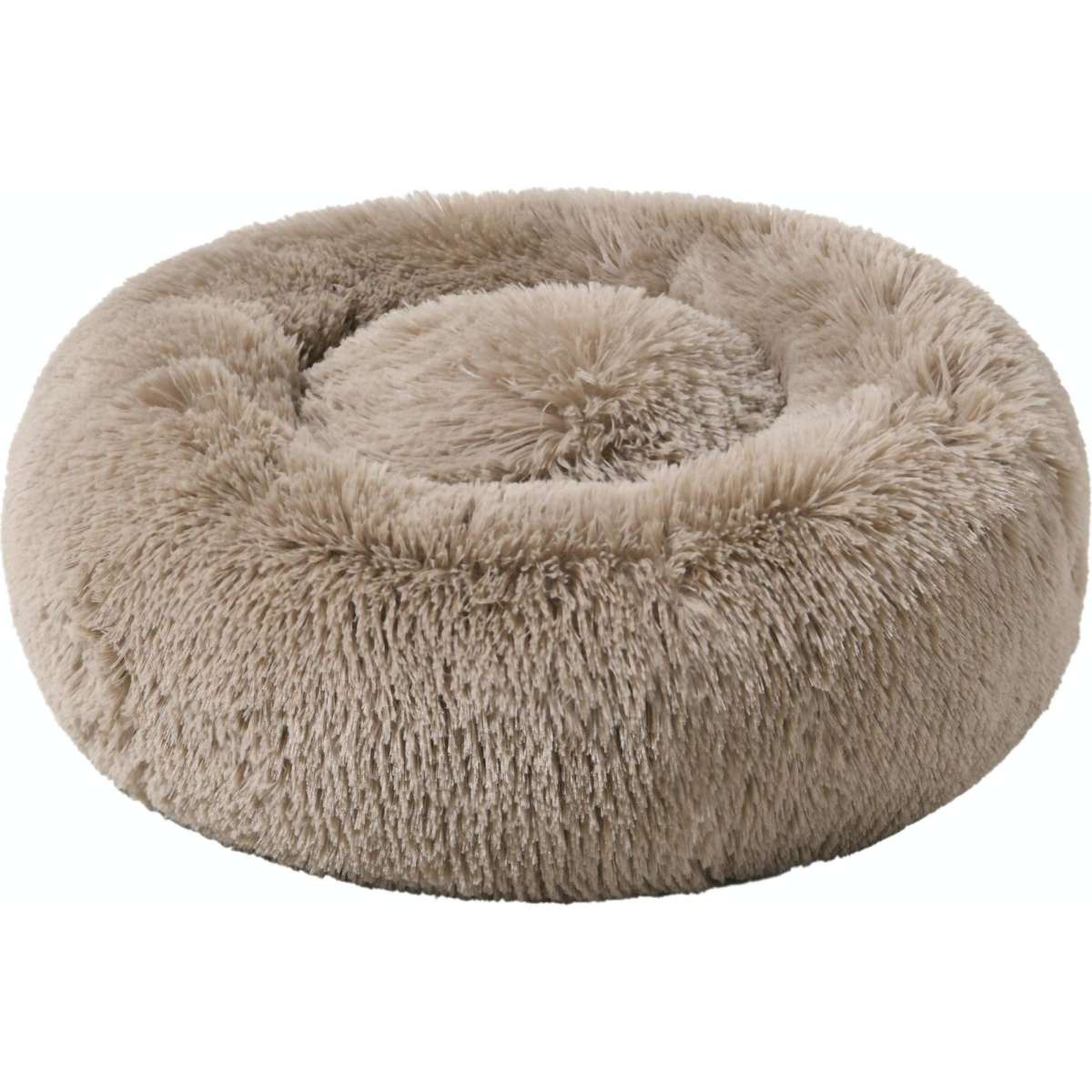 Paw Paws Faux Fur Pet Donut Bed Tan Small 50cm x 15cm Woolworths