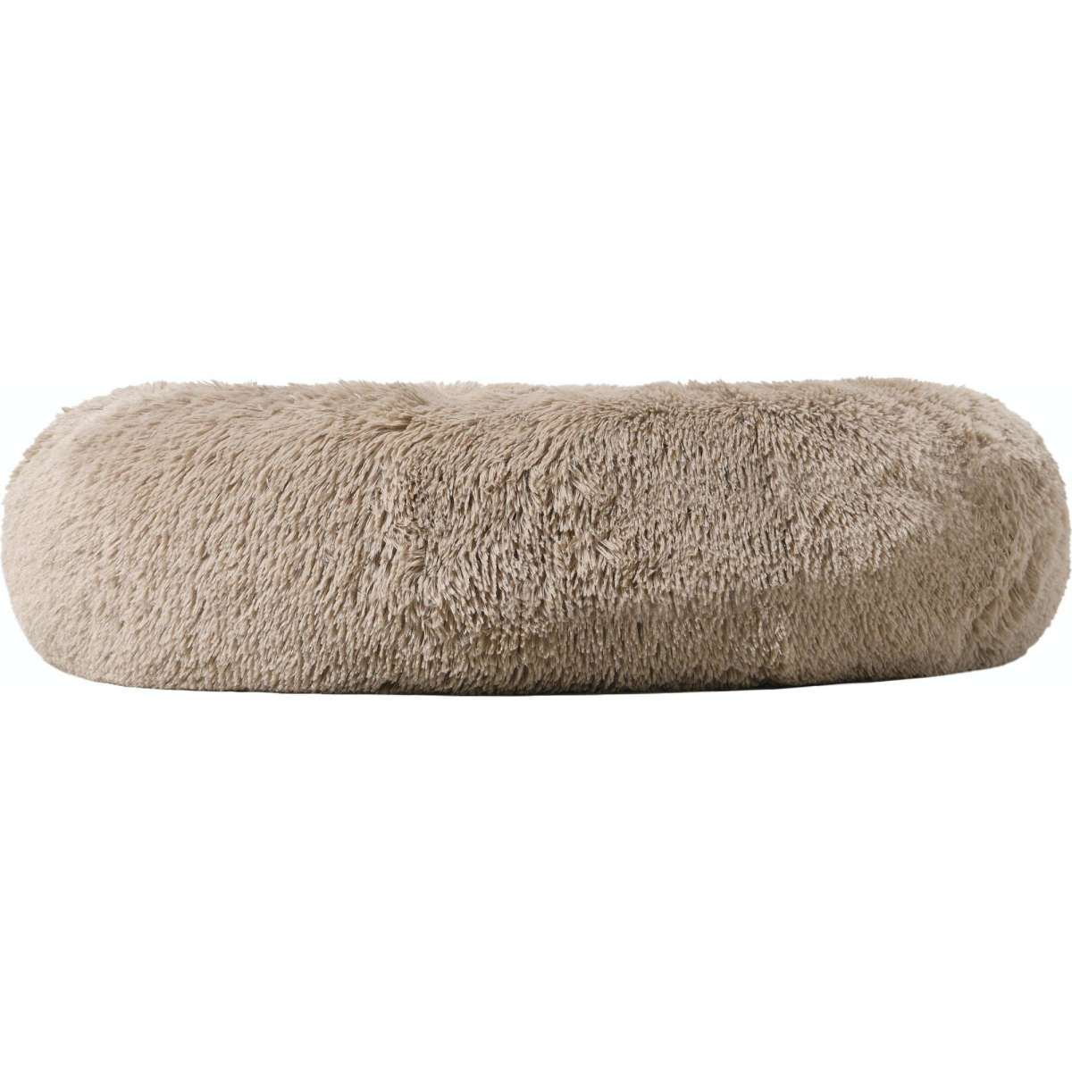 Paw Paws Faux Fur Pet Donut Bed Tan Medium 80cm x 20cm Woolworths