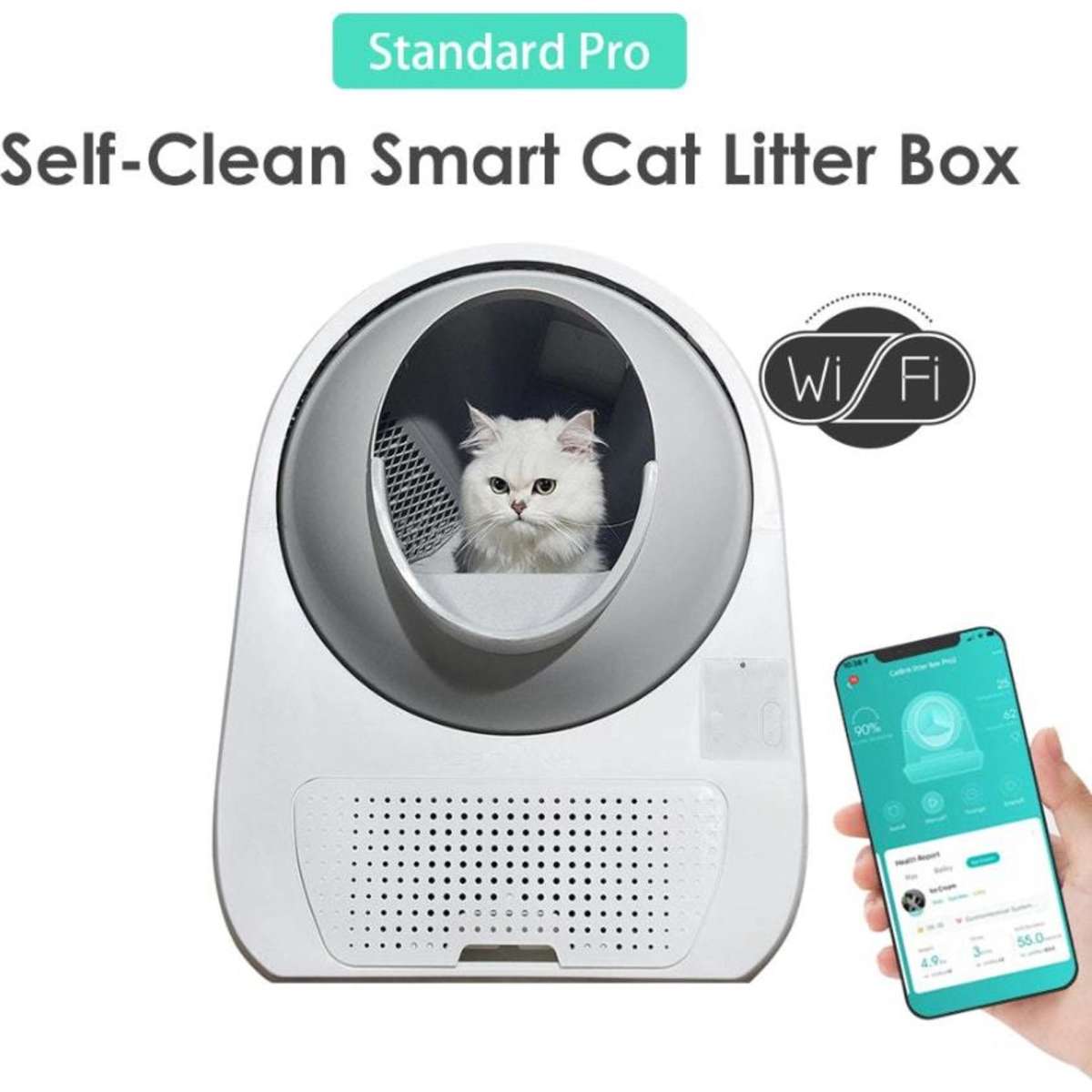 Catlink Scooper SelfClean Smart Cat Litter Box Standard Pro Woolworths