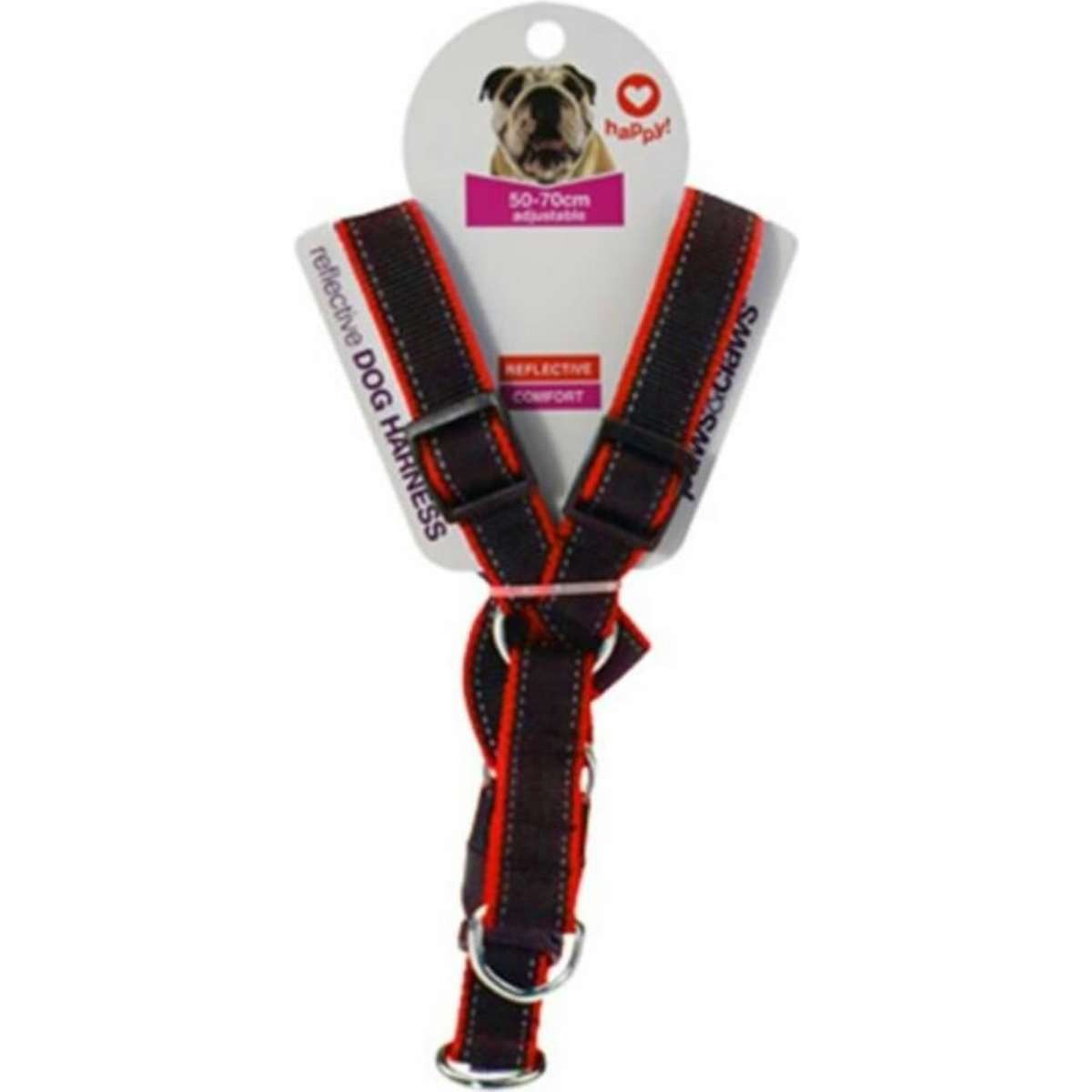 Heavy duty 2024 reflective dog harness