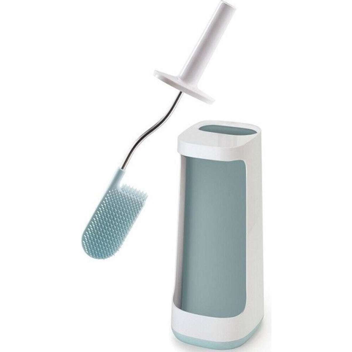 Joseph Joseph Flex Store Toilet Brush With Storage Caddy Blue / White