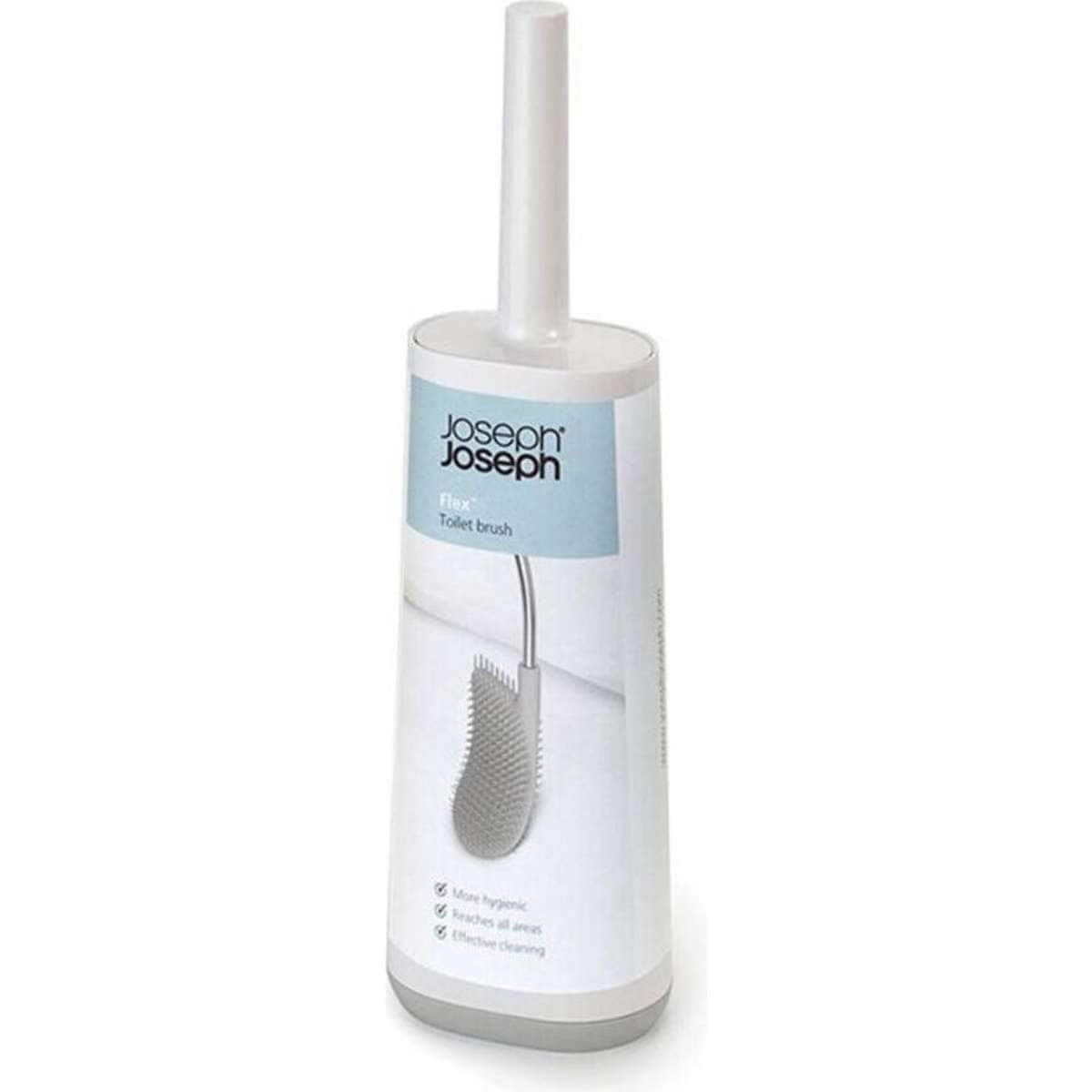 Joseph Joseph Flex Toilet Brush With Caddy Grey / White 70515 Woolworths